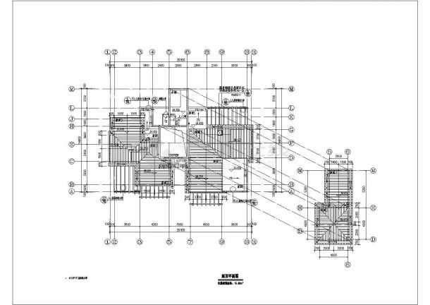 [安徽]某十二层板式住宅楼建筑施工图（33张）-图一