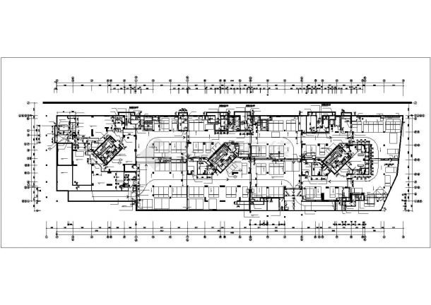 [深圳]某二十六层剪力墙结构住宅楼建筑施工图（含效果图）塔式（一梯5-8户）-图二