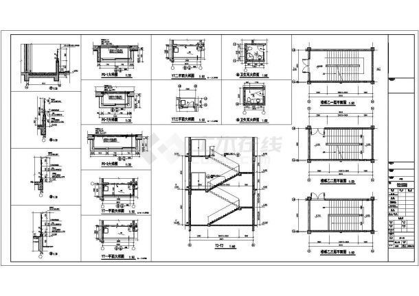 [合肥]某居住小区二十二层剪力墙结构住宅楼（4号楼）建筑施工图-图二