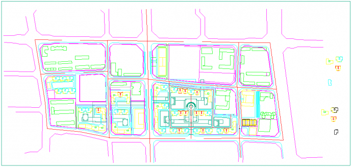[方案][北京]某剪力墙结构风景住宅小区二期规划设计方案(二期招标文件、控规指标、配套户型平面)_图1