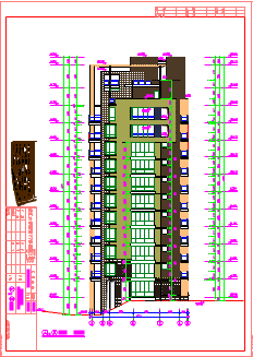 某地小高层住宅楼建筑设计（全套）-图二