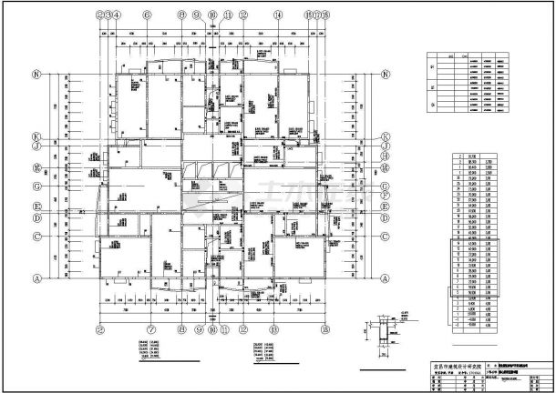 [湖北]某27790㎡25层商住楼建筑施工套图（框架剪力墙结构、带实习报告）-图二