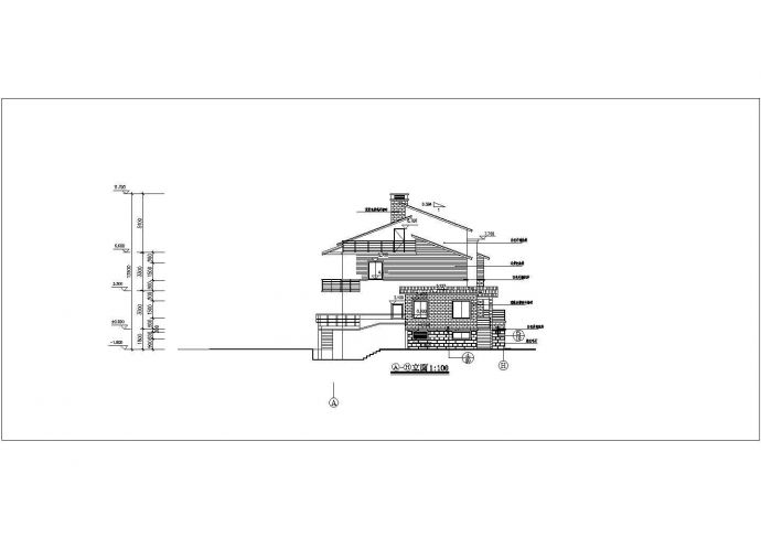 [施工图非常完美的某别墅建筑施工图（各专业）_图1