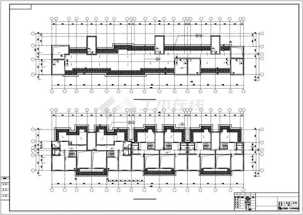[江苏]某文化名园小区框架结构十九栋5层住宅楼建筑方案套图-图二