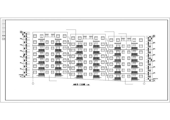 某地住宅楼建筑设计方案图（共8张）_图1