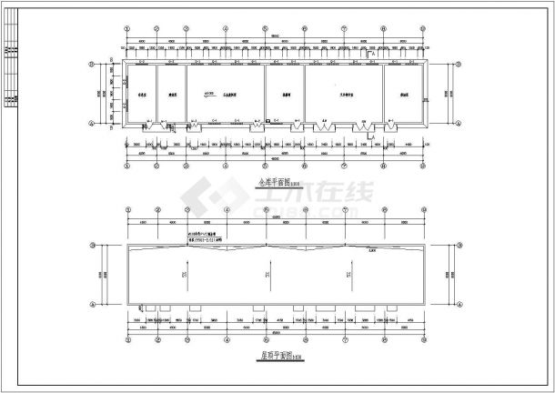 某工厂综合仓库建筑施工图纸(含设计说明)-图一