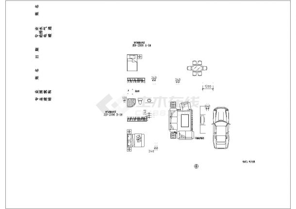 [泗洪]某地二层砖混别墅建筑施工图-图二