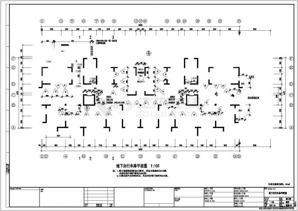 [盐城]某十五层剪力墙住宅楼建筑CAD图【塔式（一梯4户以下）】-图二
