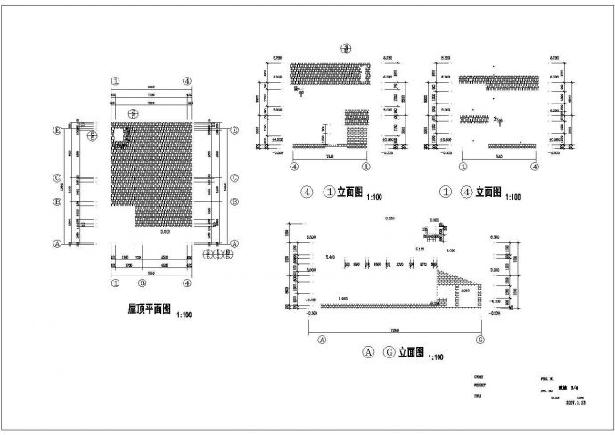 某156.39㎡二层新农村住宅建筑结构水暖电施工图（砌体结构）_图1