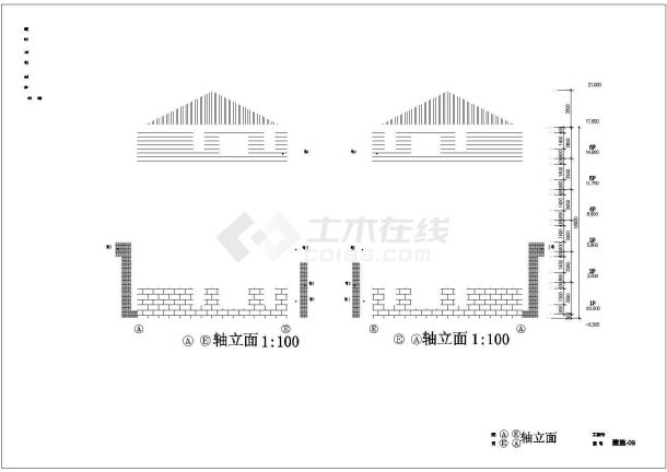 温州某地小区六层住宅楼建筑施工图(1#楼)-图一