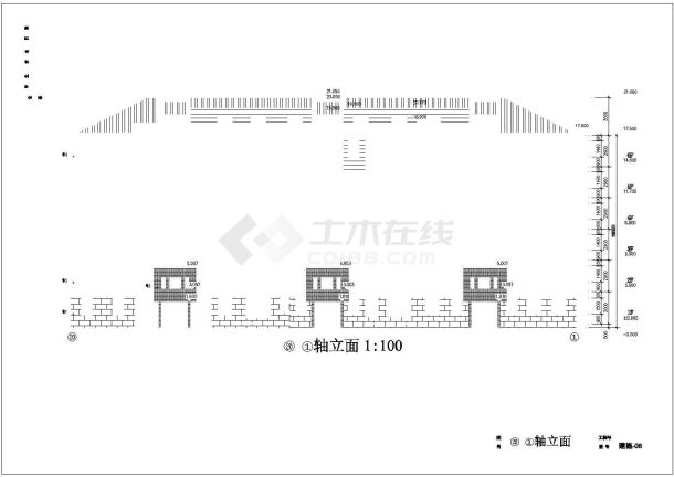 温州某地小区六层住宅楼建筑施工图(1#楼)-图二