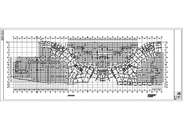 某豪华一期住宅楼建筑施工图-图一