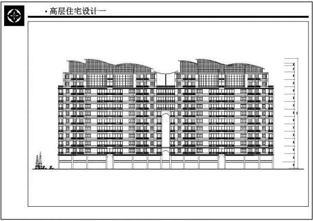 某地贵糖规划建筑设计单体图（共6张）-图一