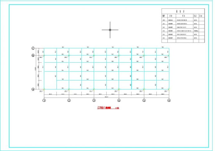 两层钢结构结构设计施工图纸_图1
