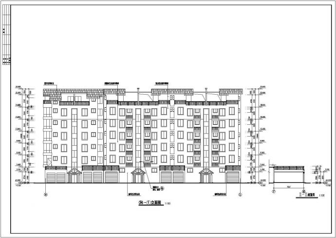 某南亚居住建筑区方案设计建筑图（初设图）精_图1