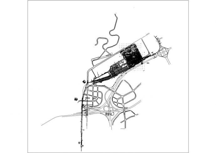 [重庆]某小区示范住宅建筑规划建筑总图_图1