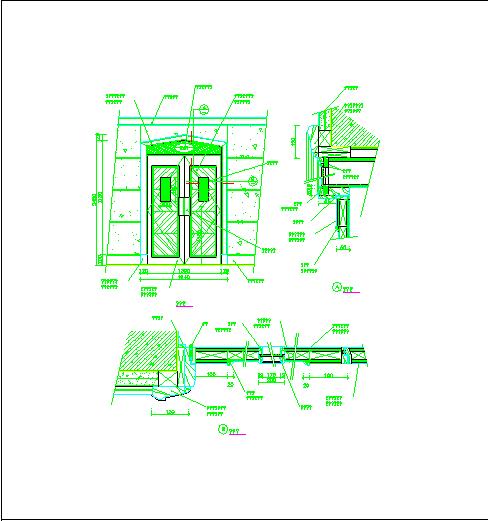 经典关于门详图大样图纸集锦（共20张）_图1