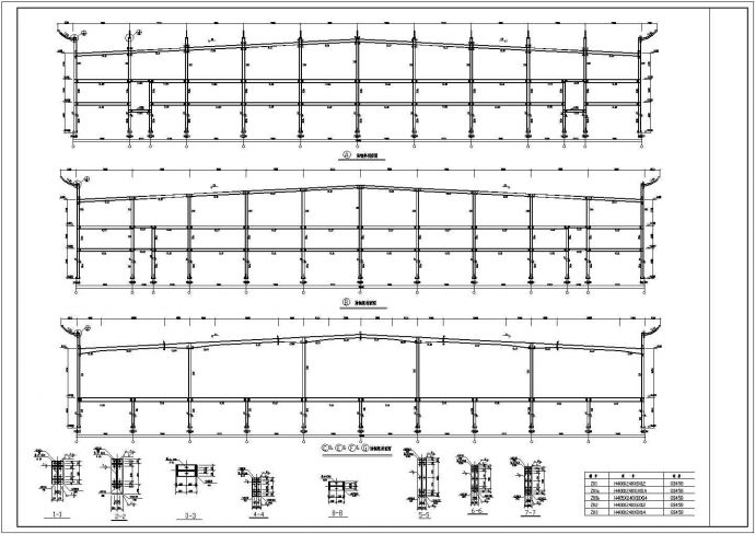 【东莞】某钢结构汽车展厅结构施工图_图1