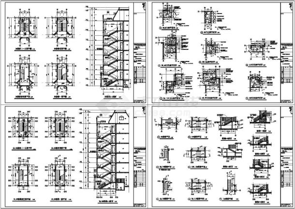 某地精美住宅楼建筑施工图（全套）-图二