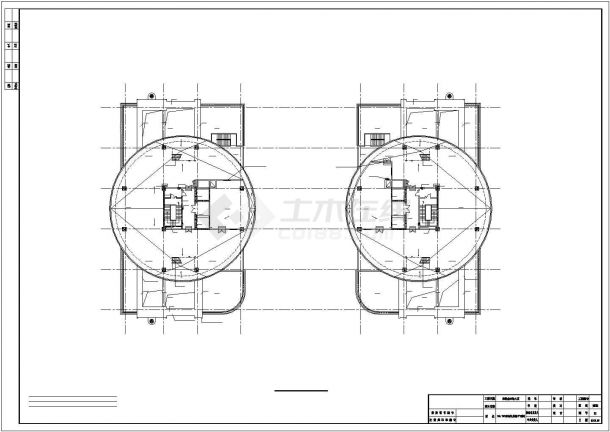 某三十二层办公楼建筑施工图-图二