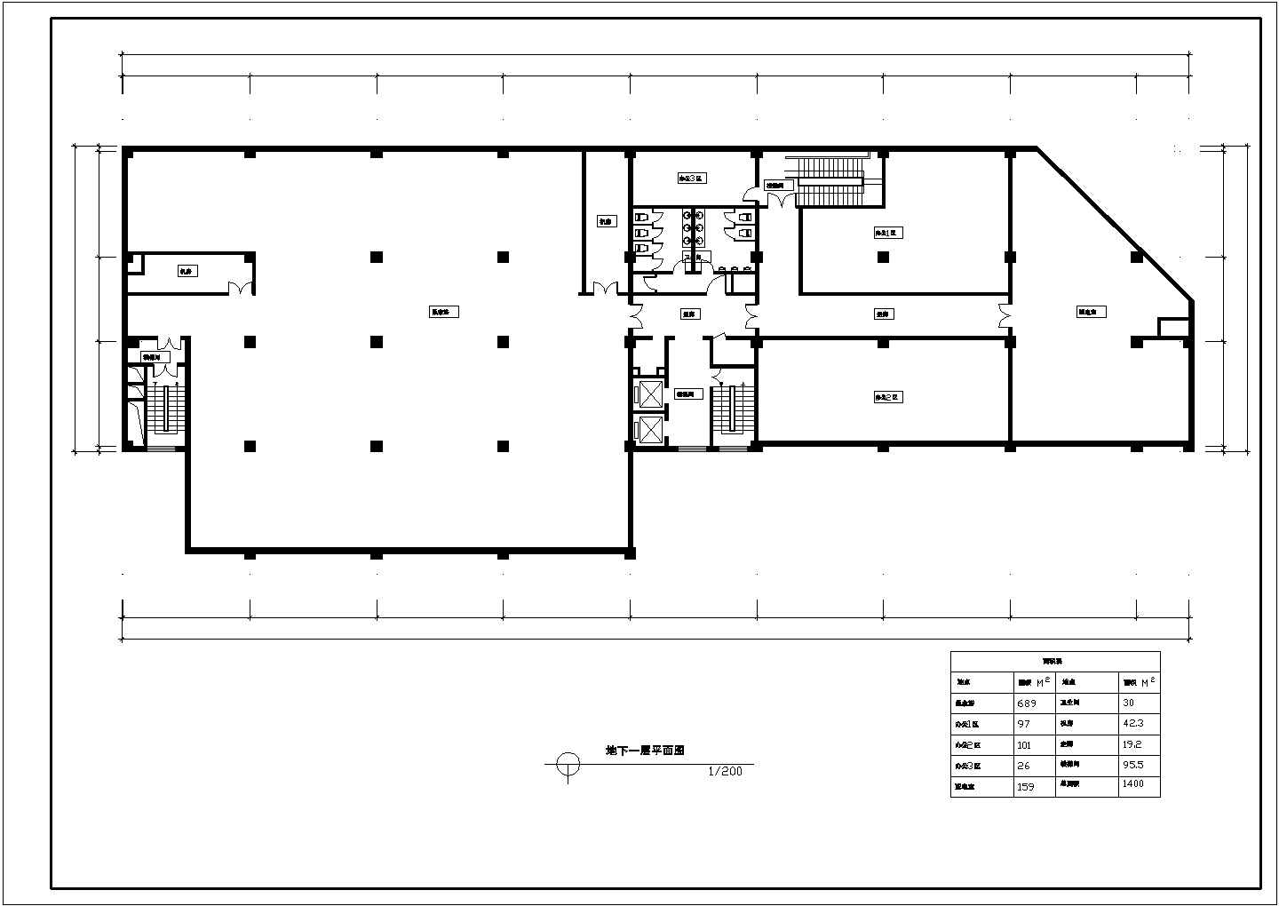 某8层宾馆详细建筑设计图纸（全套）