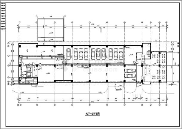 株洲某十层电子研发楼建筑方案图-图二