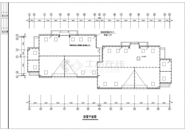 杨柳国际新城高级住宅电气施工图纸-图一