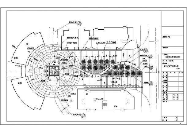 某地星海云庭广场景观规划设计图纸-图二