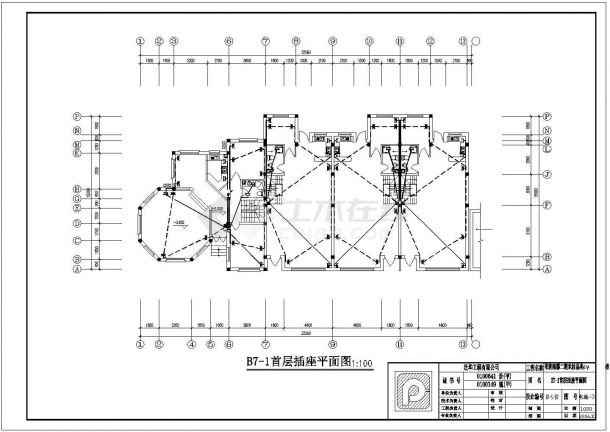 【天津】某高档住宅楼电气设计施工图-图二