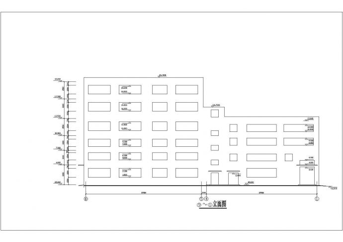 某地区糖厂糖化车间建筑设计施工图纸_图1