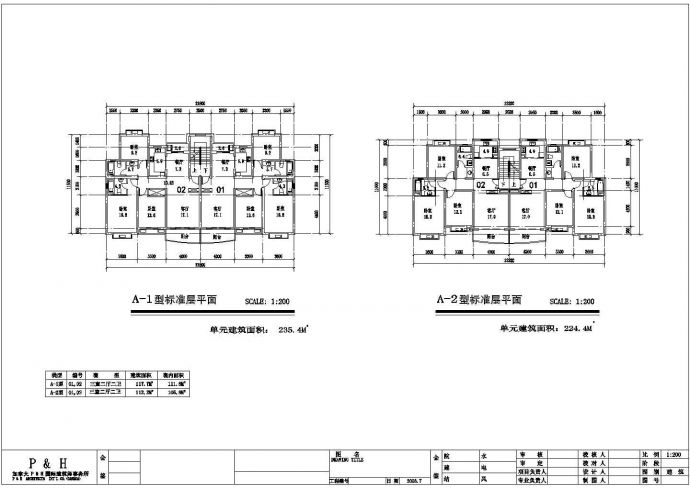 中小（40-110）面积户型建筑设计户型图_图1