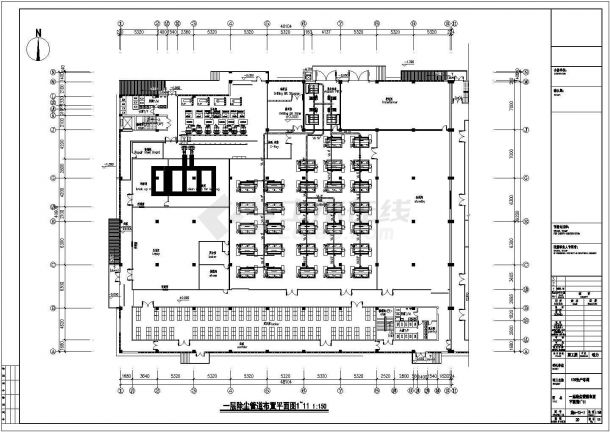 【苏州市】某电子生产厂房给排水设计图纸-图一