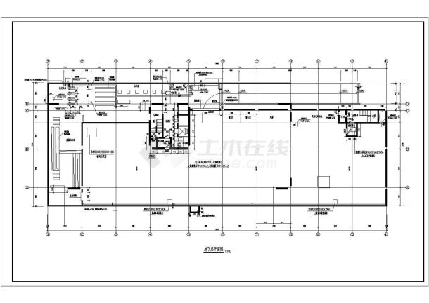 精美写字楼建筑立面图-图一