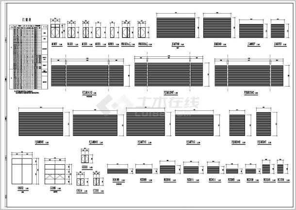 天津某多层商业中心建筑设计（CAD）-图一