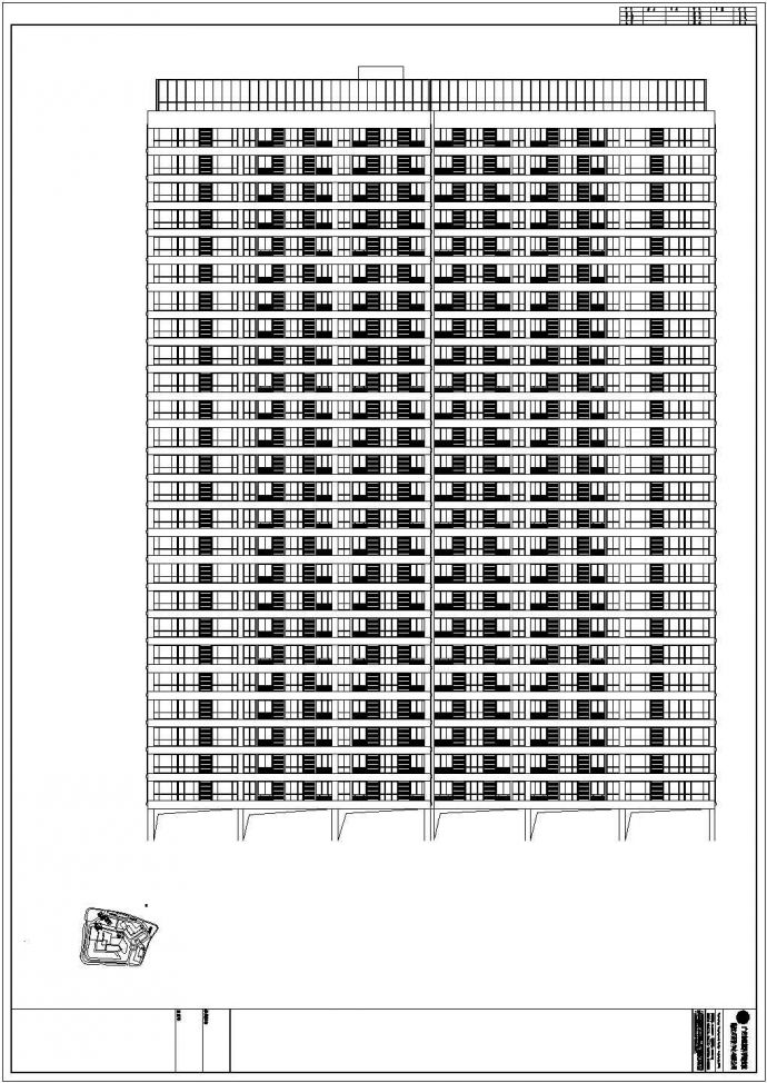 [广东]高层养生商业广场建筑施工图（含全专业图纸）VIP_图1