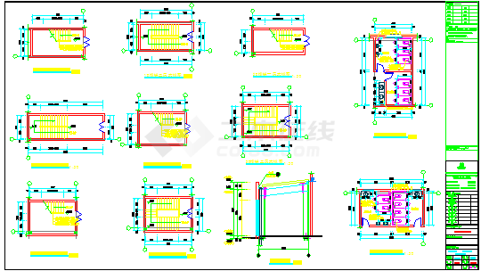[宁夏]两层门钢结构4S汽车店建筑施工图（含全专业建筑图纸）精VIP-图二