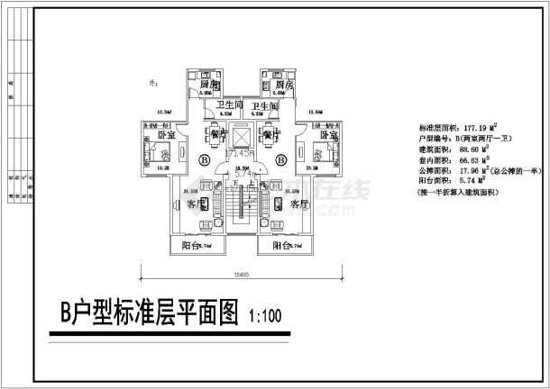 某地区大型小区规划图纸（共5张）-图一