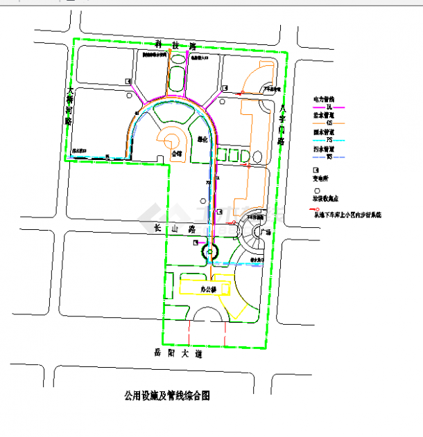 【河北省】某地区小区规划设计总图纸-图一