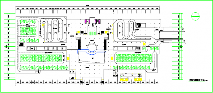 【山西省】某地区某火车站规划设计平面图纸_图1