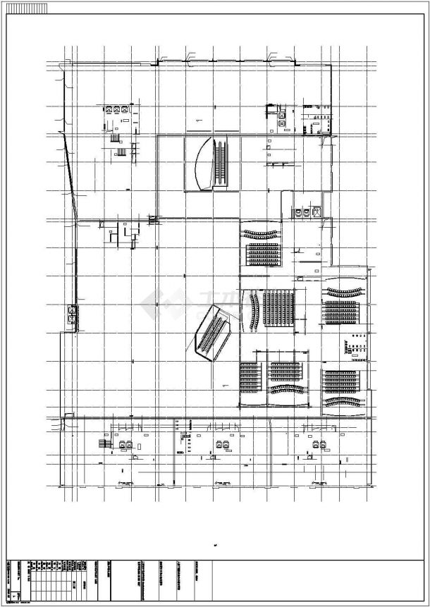 [安徽]30层大型购物中心建筑施工图（知名大学设计）VIP-图二
