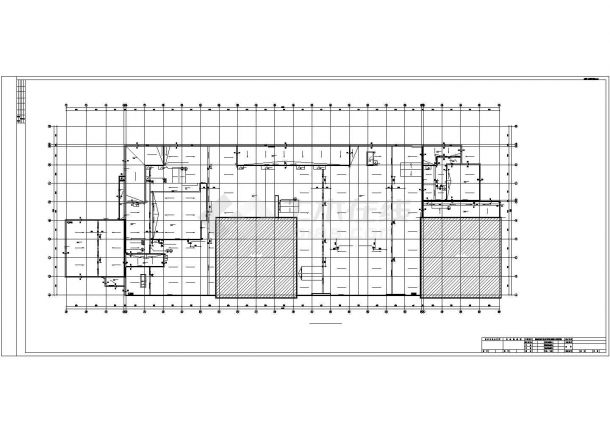 [黑龙江]高层框架结构商业综合楼建筑施工图（含人防）精VIP-图一