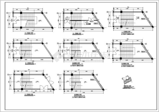 18841.82㎡7层框架结构农贸市场建筑设计施工图（含住宅）VIP-图二