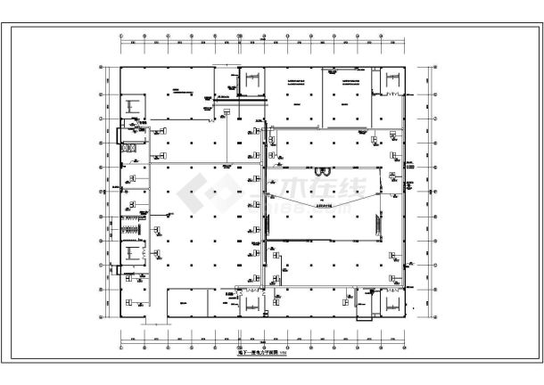 [山东]4层现代风格商业广场建筑设计施工图（图纸详细推荐下载）VIP-图一