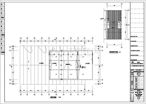 [广东]多层现代风格售楼中心建筑设计施工图（新颖幕墙含实景图）VIP-图一