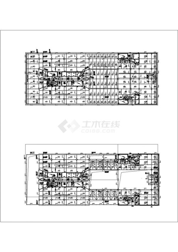 [上海]某99米商业综合体建筑施工图（日本知名设计师）-图二