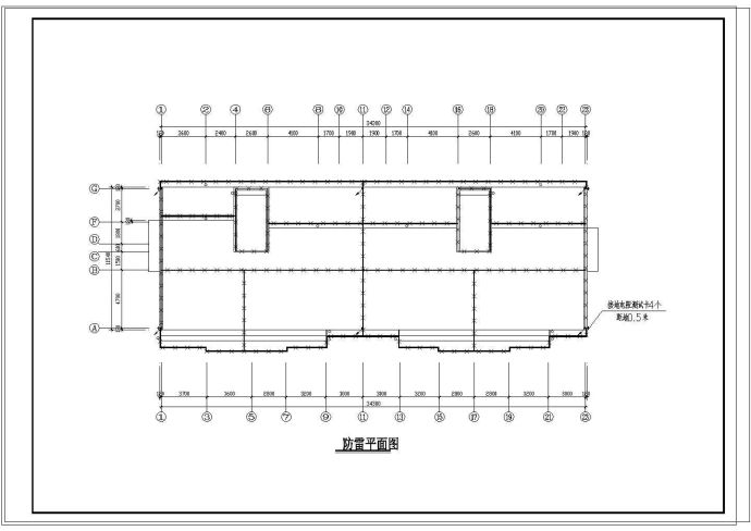 多层住宅建筑电气设计施工图（共15张）_图1