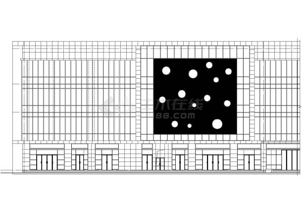 [深圳]489527.98㎡28层高层商住楼建筑施工图（框架剪力墙结构）VIP-图二