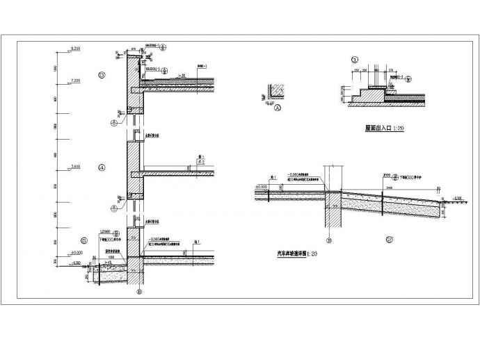 沈阳多层办公综合楼建筑施工CAD图纸_图1