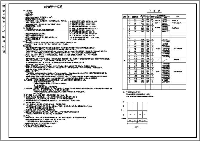 某长三角地区五层服装厂房建筑结构施工图VIP_图1