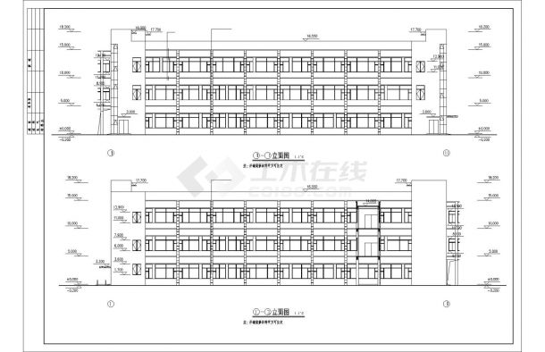 [东莞]某人民医院3775.618㎡三层住院楼建筑施工图（4号楼）VIP-图二